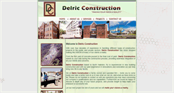 Desktop Screenshot of delricconstruction.com